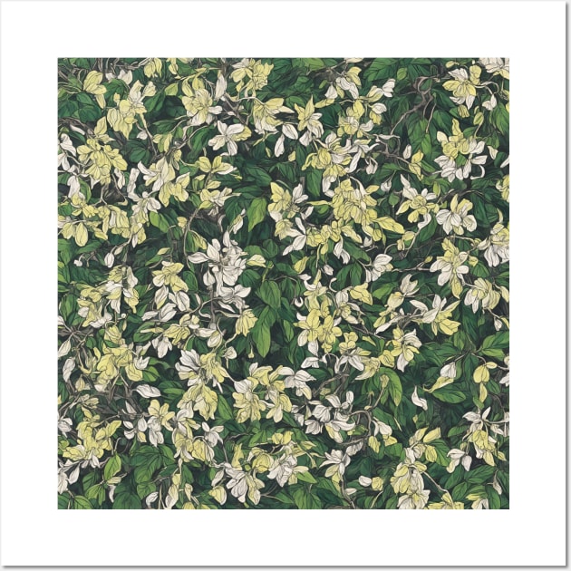 Scented Harmony: Ylang-ylang & Sampaguita Symphony Wall Art by MBSCREATIVES